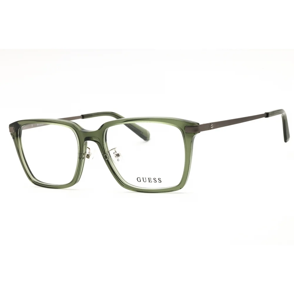NWT Guess GU50206-D Light Green Rectangle 55mm Eyeglasses